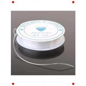 Esnek Şeffaf Misina İp 1 mm - Hobi ve Takı