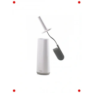 Esnek Tuvalet Fırçası (Beyaz/Gri)