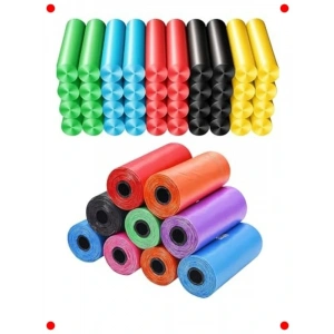 Evcil Hayvan Atık Poşeti - Sızdırmaz ve Dayanıklı 8li