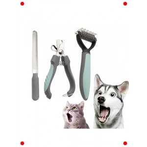 Evcil Hayvan Bakım Seti - Tırnak, Tüy Tımar Kiti