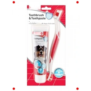 Evcil Hayvan Diş Macunu ve Fırça Seti