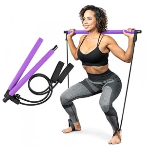 Evde Kullanım İçin Pilates Direnç Bantları ile Egzersiz Seti