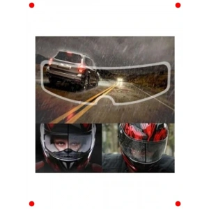 Evrensel Kask Yağmur & Sis Önleyici Lens Filmi