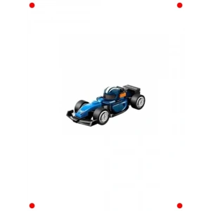 F1 Yarış Takımı Sürücüsü Minifigürü