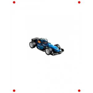 F1 Yarış Takımı Sürücüsü Minifigürü