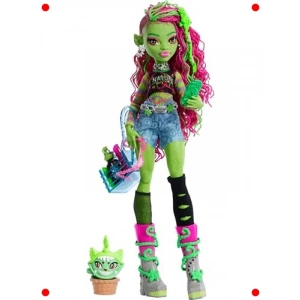 Fantastik Karakter Bebeği ve Bitki Evcil Dostu