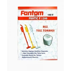 Fantom ile Uyumlu Pratik P1200 - Speedy Du 2000 - Beyaz Toz Torbası - 15 Adet