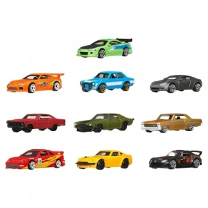 Fast & Furious Temalı 10lu Metal Araç Seti, 1:64 Ölçekli