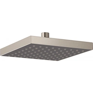 Faucet Tek Sprey Yağmur Duş Başlığı Fırçalanmış Nikel, Yağış Duş Başlığı, Kare Duş Başlığı, Fırçalanmış Nikel Yağmur Duş Başlığı,  Yağmur Duş Metal Duş Başlığı, Paslanmaz 52841-SS