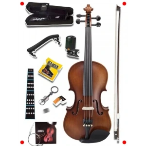 fesyonel 4/4 Tam Boy Keman Seti (Full Aksesuarlı)