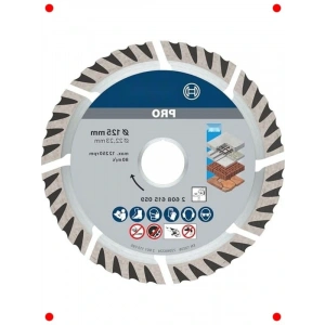 fesyonel Elmas Kesme ve Delme Diski - 12.5 cm