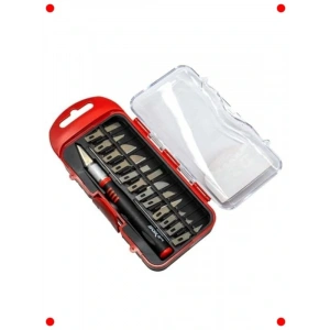 fesyonel Hobi ve Maket Bıçağı Seti 15 Parça