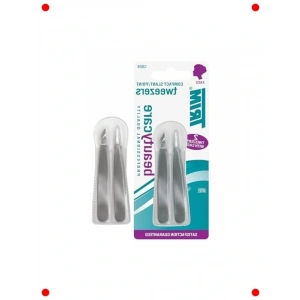 fesyonel İkili Cımbız Seti (Eğimli & Nokta)