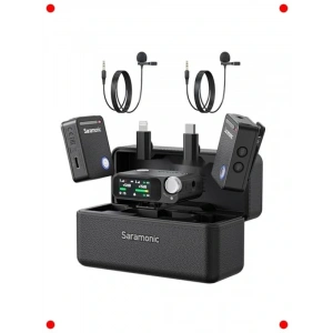 fesyonel Kablosuz Yaka Mikrofon Seti