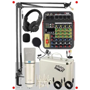 fesyonel Vokal Stüdyo Kayıt Seti