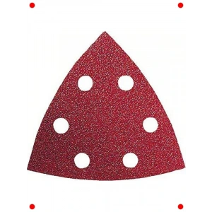 fesyonel Zımpara Kağıdı Seti, Bordo, 10 Adet