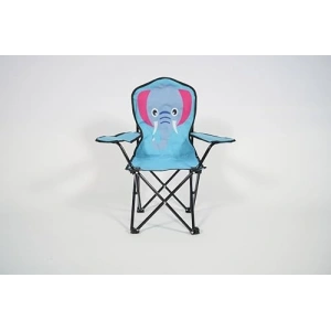 Fil Desenli Kamp Sandalyesi, Katlanabilir ve Pratik