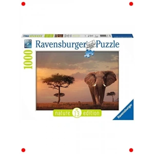 Fil Temalı Puzzle (1000 Parça)