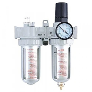 Filtre + Regülatör + Yağlayıcı, 1/2 NPT Bağlantı