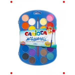 Fırçalı 24lü Sulu Boya Seti