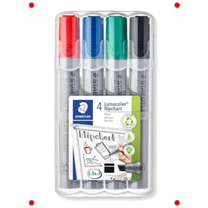 Flipchart Markör Seti - Kesik Uçlu (4lü)