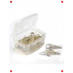 Fosforlu Silikon Karides Olta Yemi Seti - 12 Adet