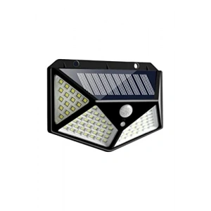Fotoselli 100 LED Dış Mekan Lamba, Hareket Sensörlü, Güneş Enerjili