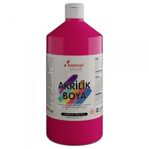 Fuşya Renkli Akrilik, 1000 gr Paket