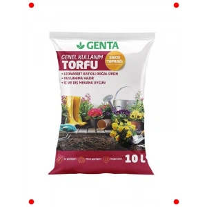 Genel Kullanım Torf Saksı Toprağı 10 Lt