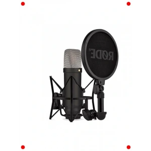 Geniş Diyafram Kondenser Mikrofon - Stüdyo Siyah