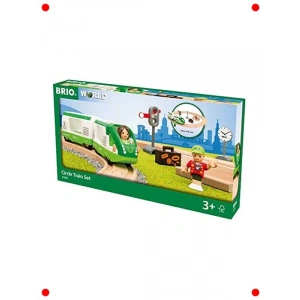 Genişletilebilir Ahşap Çember Tren Seti 3+ Yaş