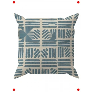 Geometrik Desenli Kırlent Kılıfı