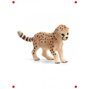 Gerçekçi Çita Yavrusu Figürü