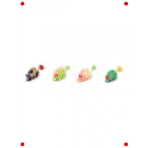 Gerçekçi Fare Tasarımlı Kedi Oyuncağı