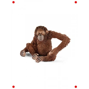 Gerçekçi Orangutan Figürü