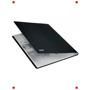 Geri Dönüştürülmüş Sunum Dosyası A4 PP Siyah