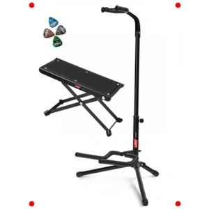 Gitar Standı Seti: Sehpa, Ayaklık, Pena Hediyeli