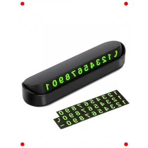 Gizlenebilir Araç İçi Park Numaralığı - Telefon Kartı