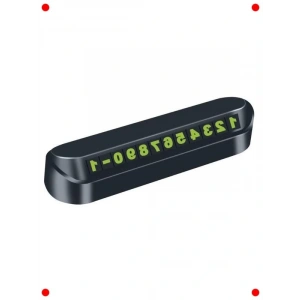 Gizlenebilir Araç Park Numaratörü