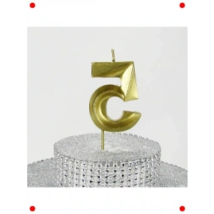 Gold Rakam Mum (5 Rakamlı), Parti Dekorasyonu