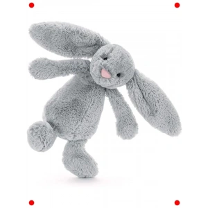 Gri Büyük Boy Peluş Tavşan – Uyku Arkadaşı
