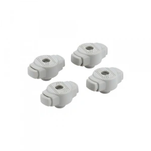 Gri Zil Tutucu, 4lü Set, Sabit ve Güvenli Kullanım