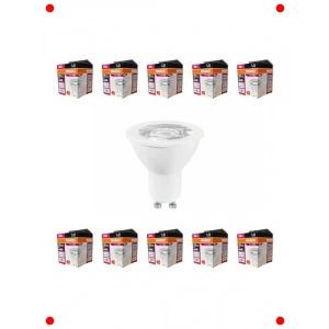 GU10  Ampul 4.5W 6500K Beyaz Işık, 10 Paket