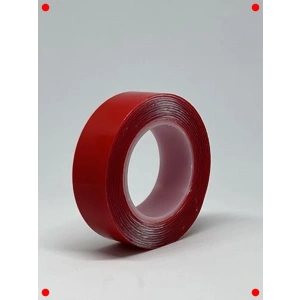 Güçlü Çift Taraflı Şeffaf Silikon Bant (18mm x 2m)