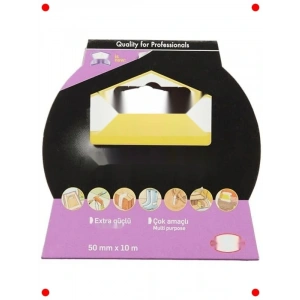 Güçlü Gri Tar Bandı - 50mm x 10m