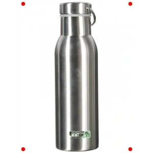 Gümüş Renk Paslanmaz Çelik Termos Şişe