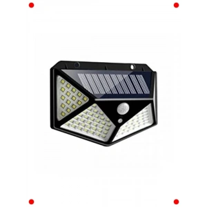 Güneş Enerjili 100 LED Sensörlü Dış Mekan Aydınlatma