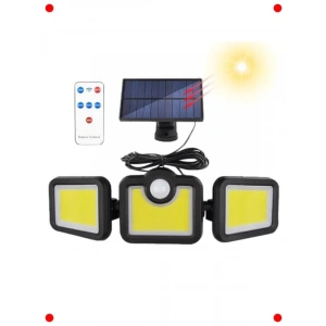 Güneş Enerjili 171 COB LED Hareket Sensörlü Dış Aydınlatma