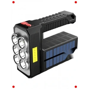 Güneş Enerjili Çok Fonksiyonlu Kamp Feneri & Işıldak