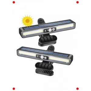 Güneş Enerjili Hareket Sensörlü LED Mandallı Lamba